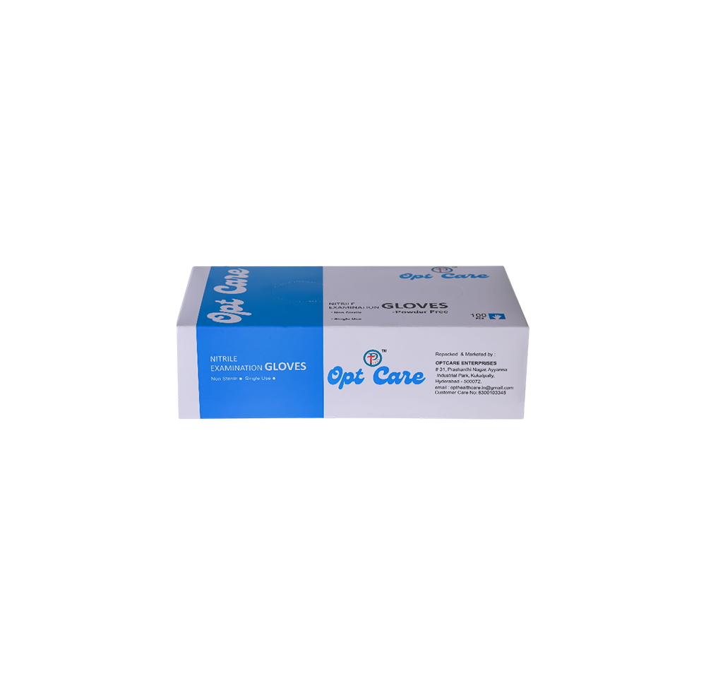 OPTCARE NITRILE EXAMINATION GLOVES - Image 2